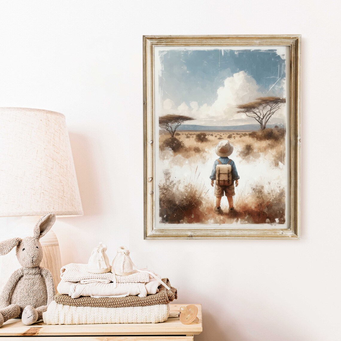 Safari Nursery Decor Boy Adventure Art Print - Image 2