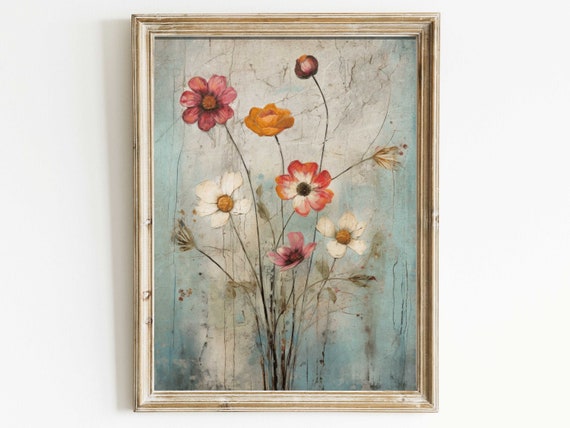 Wildflower Vintage Botanical Art Print