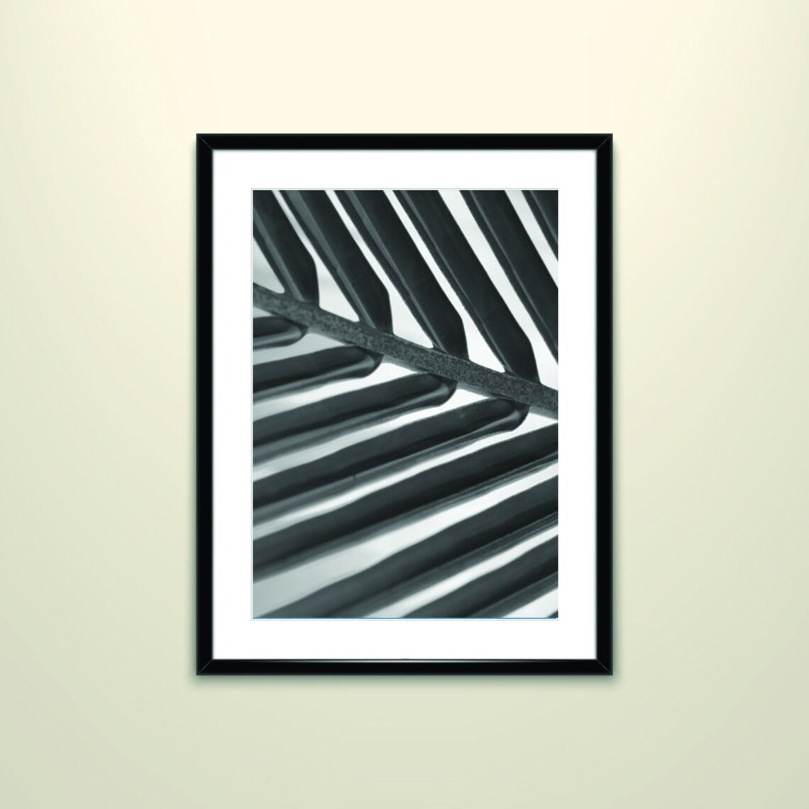 Palm Leaf Print Tropical Leaf Print Minimalist Art Tree Leaf Print Botanical Leaf Print Wall Art Scandinavian Art Room Art