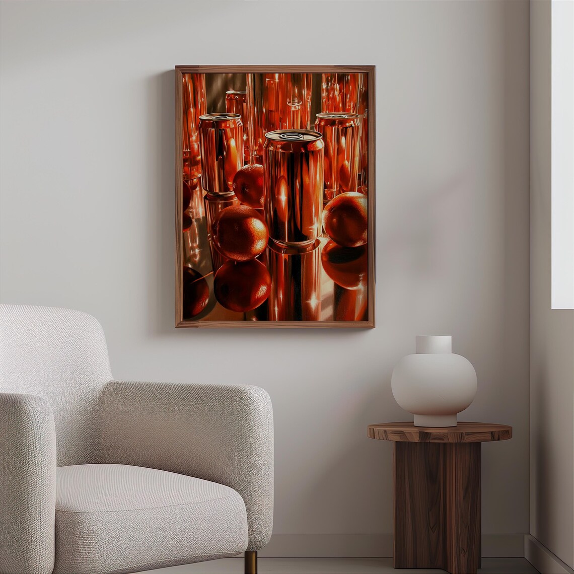 Pedro Campos Inspired Photorealism Print Hyperrealistic Object Posters Modern Realism Wall Decor Realistic Soda Can Fruit Art Print - Image 2