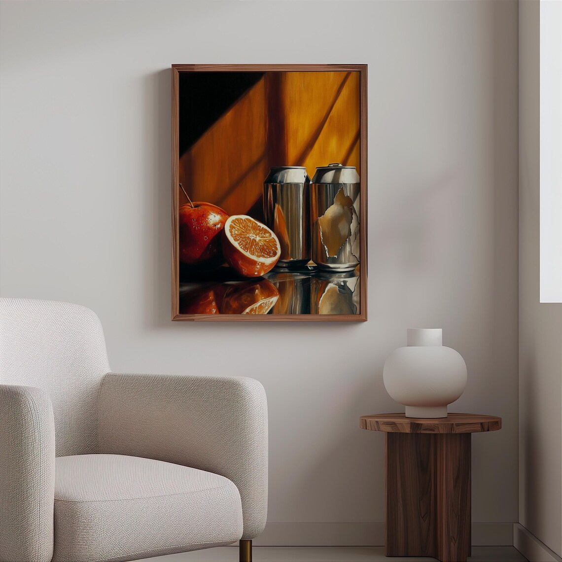 Pedro Campos Inspired Photorealism Print Hyperrealistic Object Posters Modern Realism Wall Decor Realistic Soda Can Fruit Art Print - Image 2