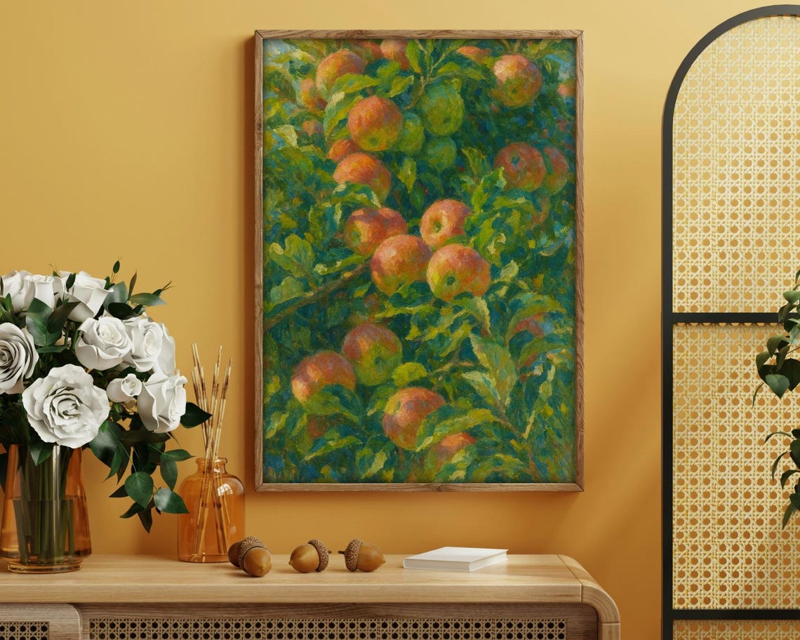 Colorful Fruit Explosion, Modern Kitchen Art Print - Image 3