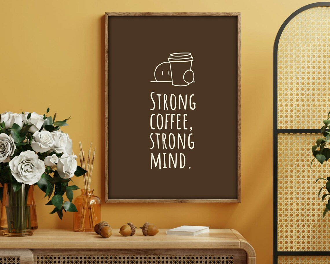 Coffee Quote Bundle, Minimal And Cute Prints