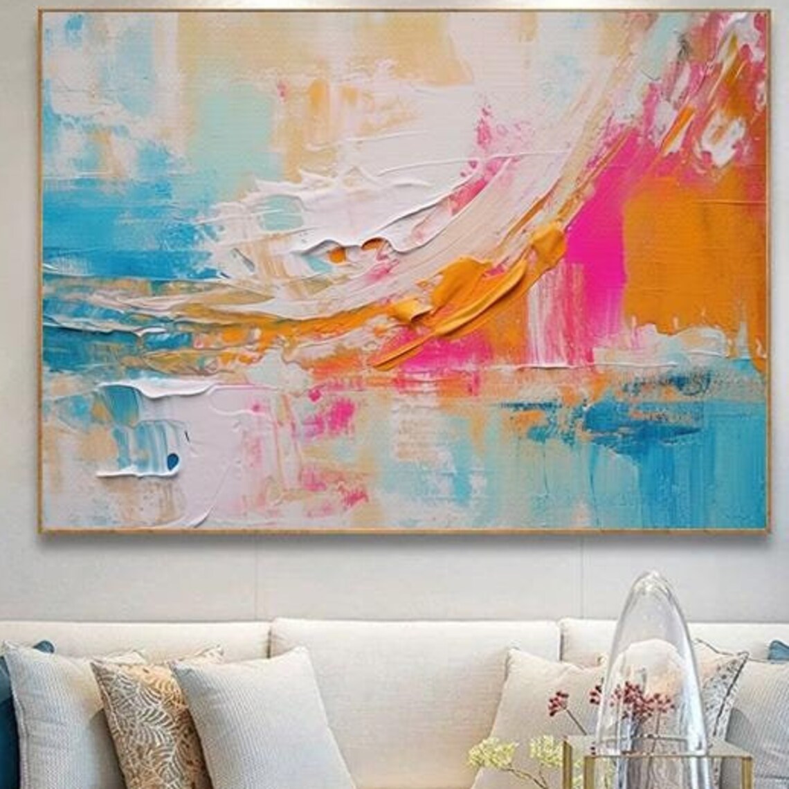 Original Abstract Oil Painting On Original Painting Painting Handmade Painting Large Original Oil Painting Wall Art