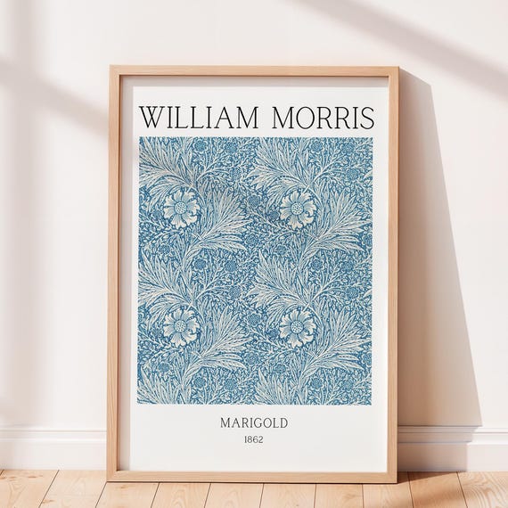 Marigold William Morris Print Vintage Museum Art Wall Decor Gifts Housewarming Gift For Her Unframed