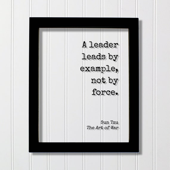 Sun Tzu The Art Of War Quote, Leadership Art Print