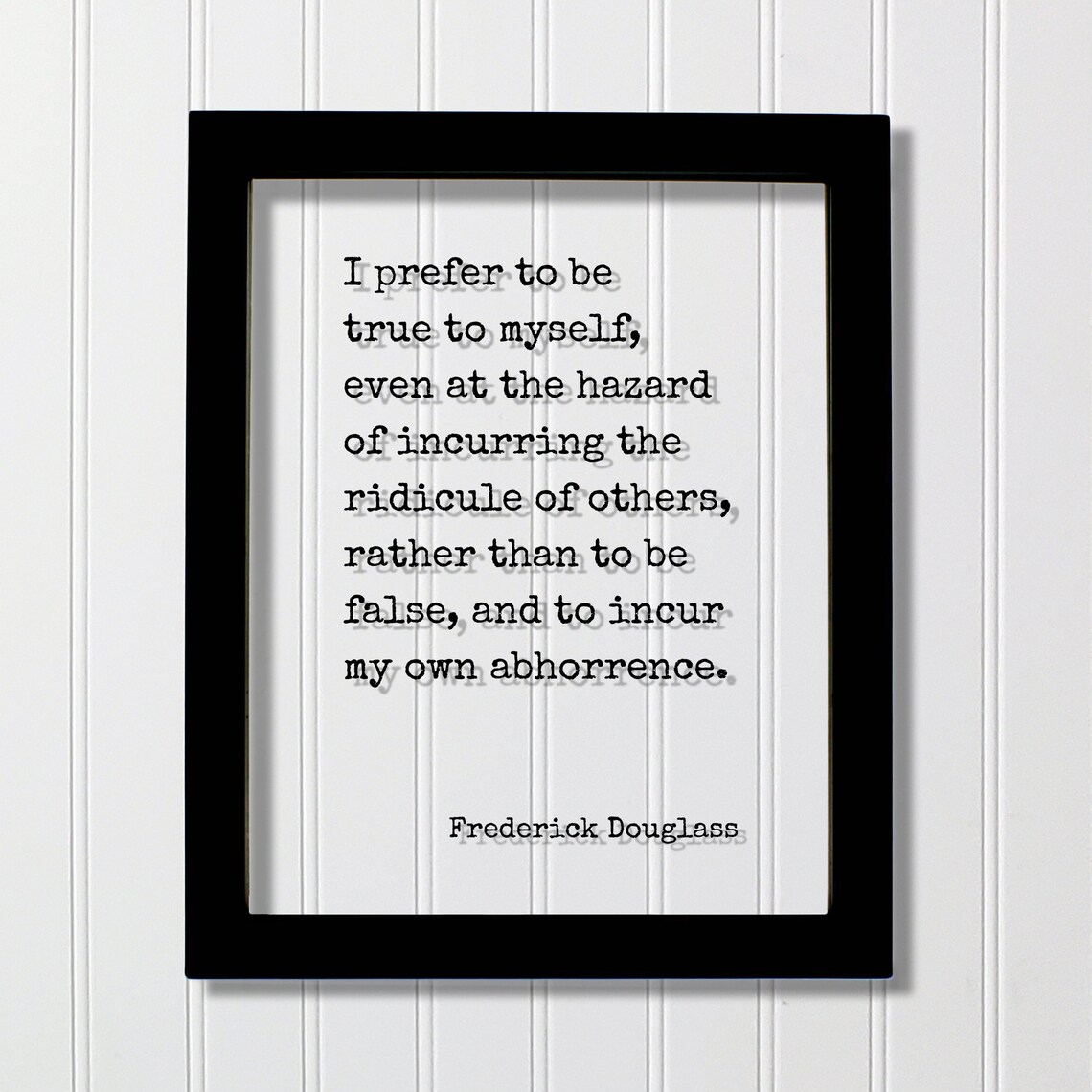 Frederick Douglass Quote Art Print, Historical Statement