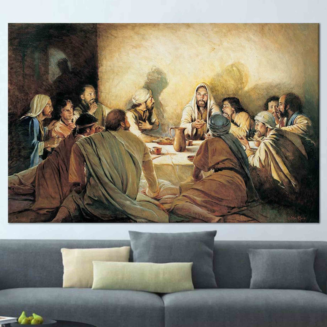 The Last Supper Wall Art Print