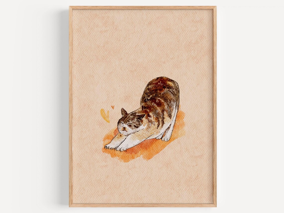 Golden Retriever with Rainbow Watercolor Happy Dog Rainbow Bridge Wall Art - Image 3