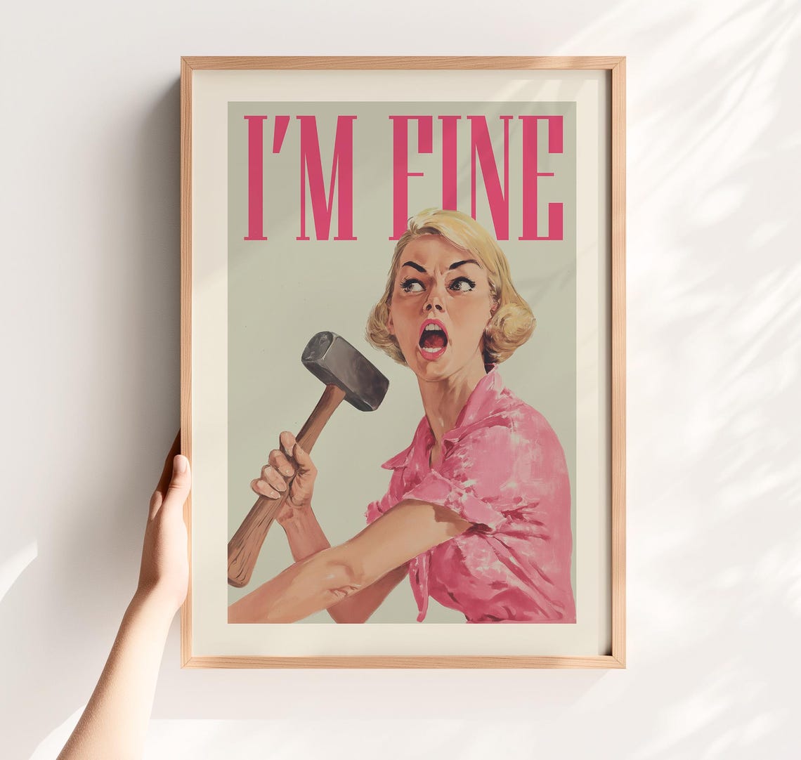Im Fine Print, Funny Office Art