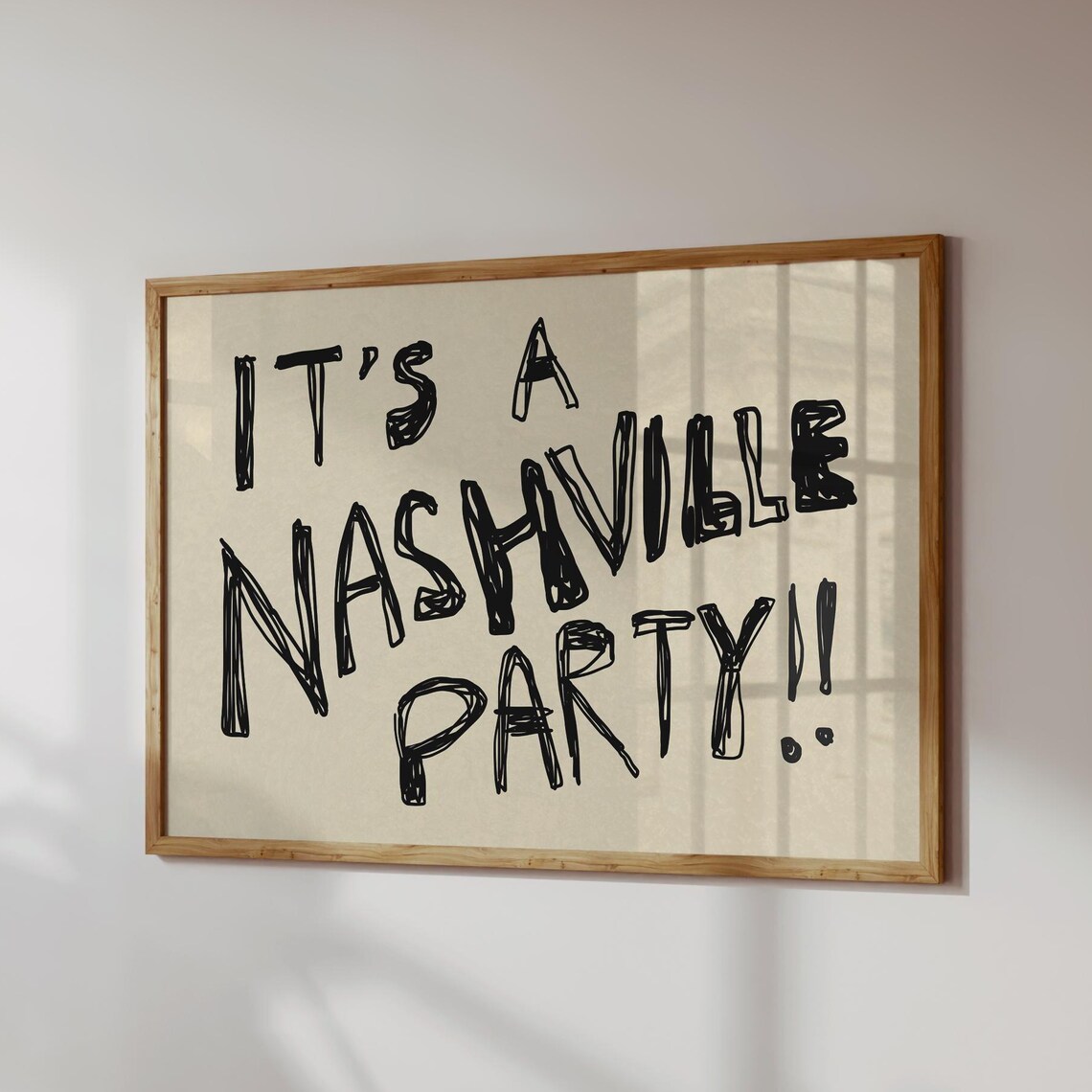 Nashville Print, Maximalist Decor Art Print