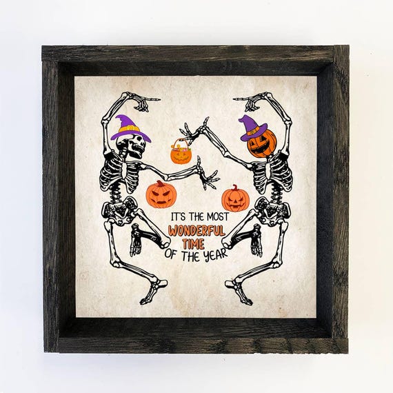 Most Wonderful Time Of The Year Halloween Funny Art Print