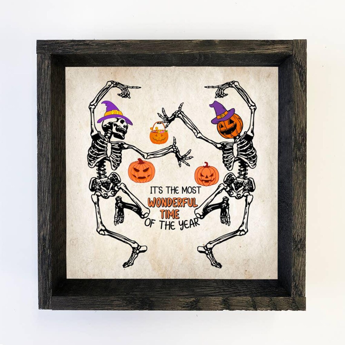 Most Wonderful Time Of The Year Halloween Funny Art Print