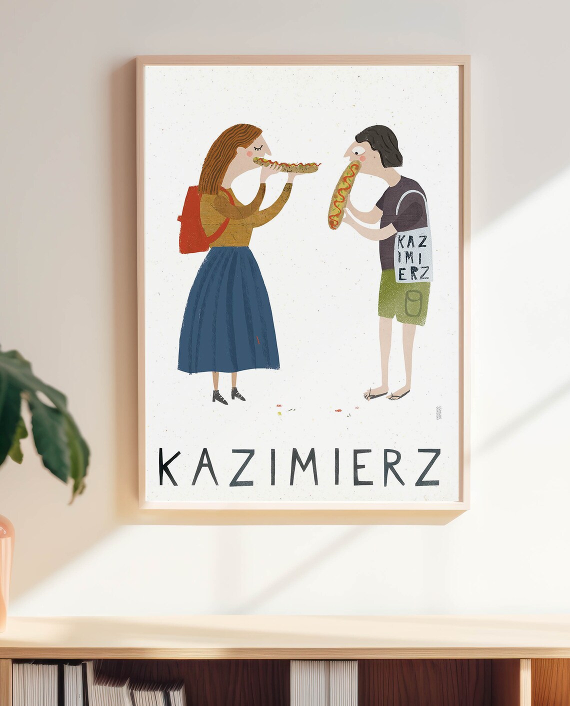 Kazimierz Krakow Travel Poster, Poland Poster Print - Image 2
