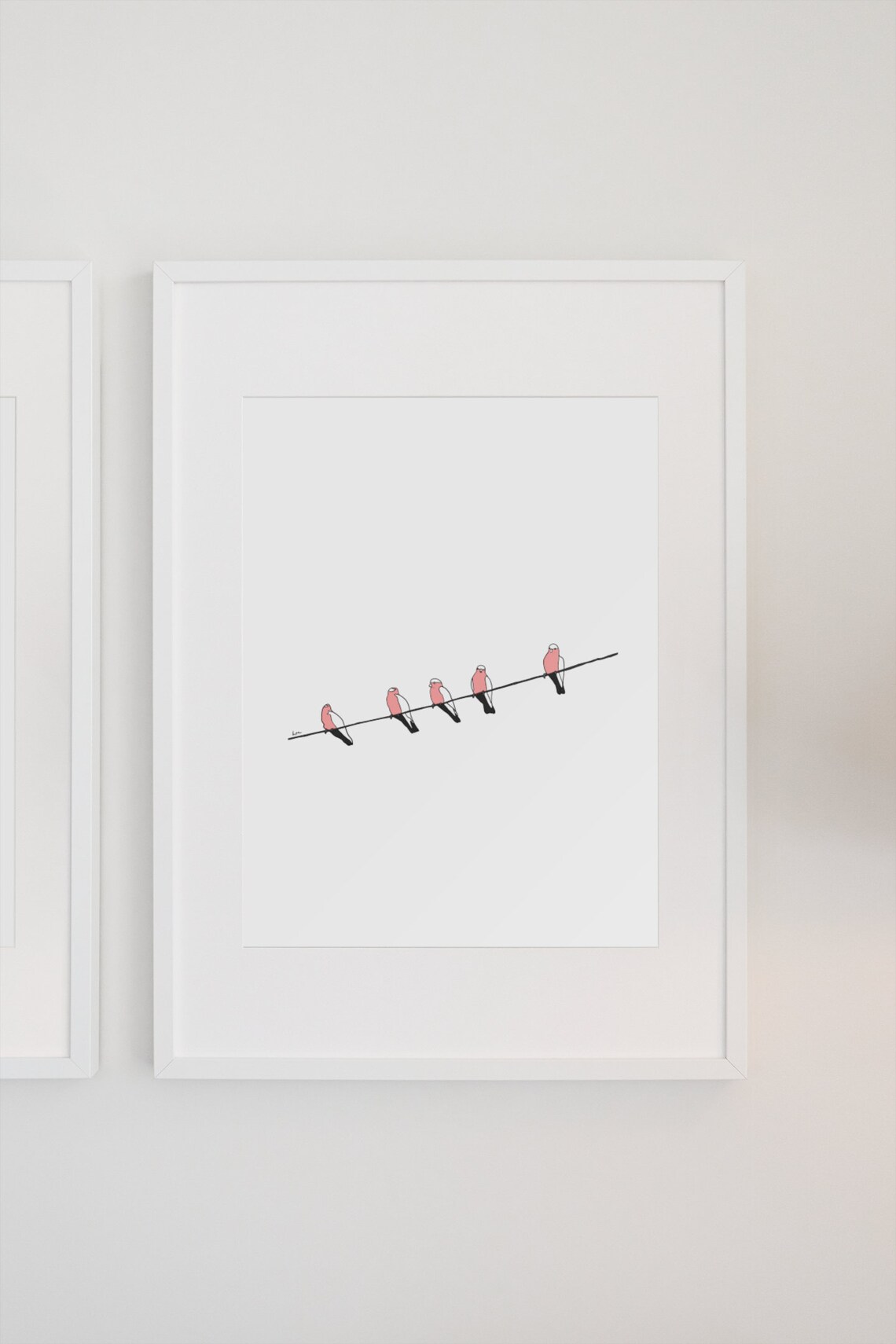 Galahs Print, Australian Home Decor