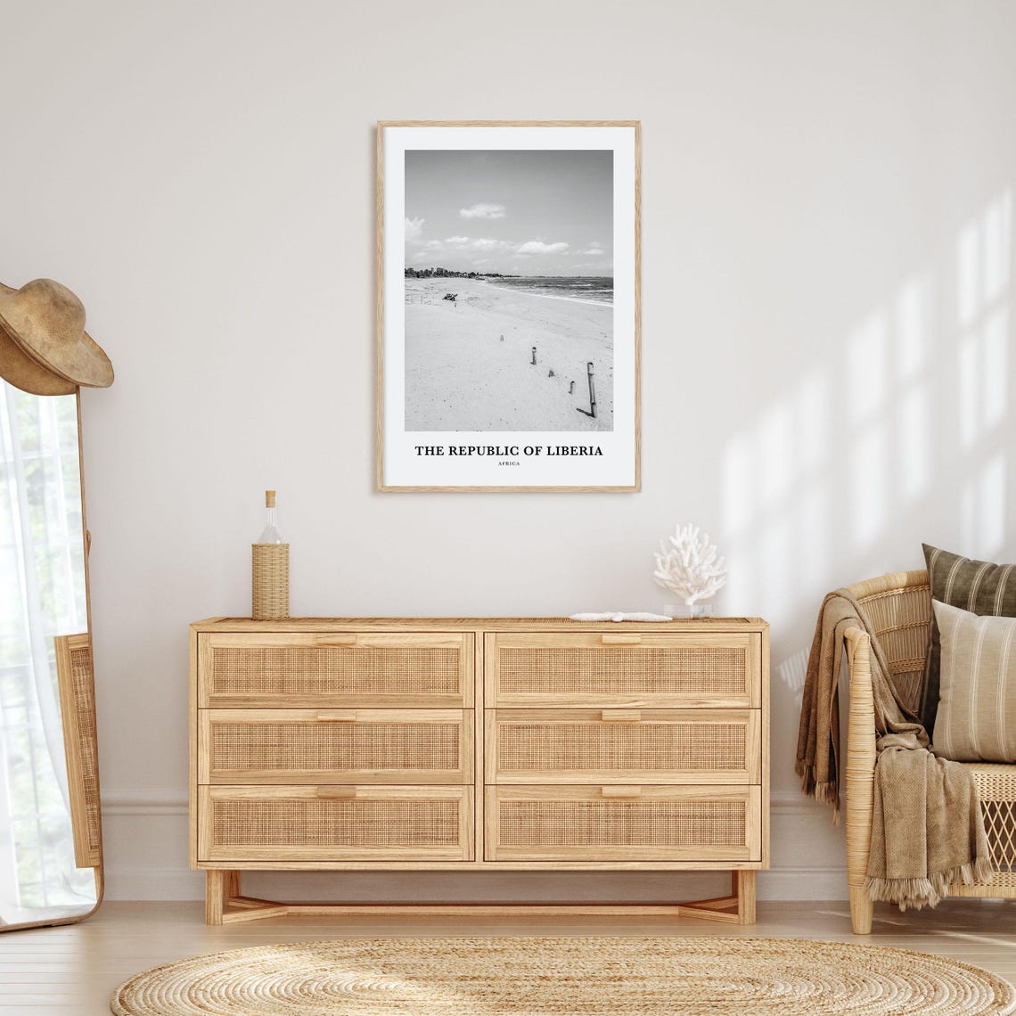 The Republic Of Liberia Wall Art The Republic Of Liberia Wall Decor The Republic Of Liberia Poster The Republic Of Liberia Home Decor - Image 3