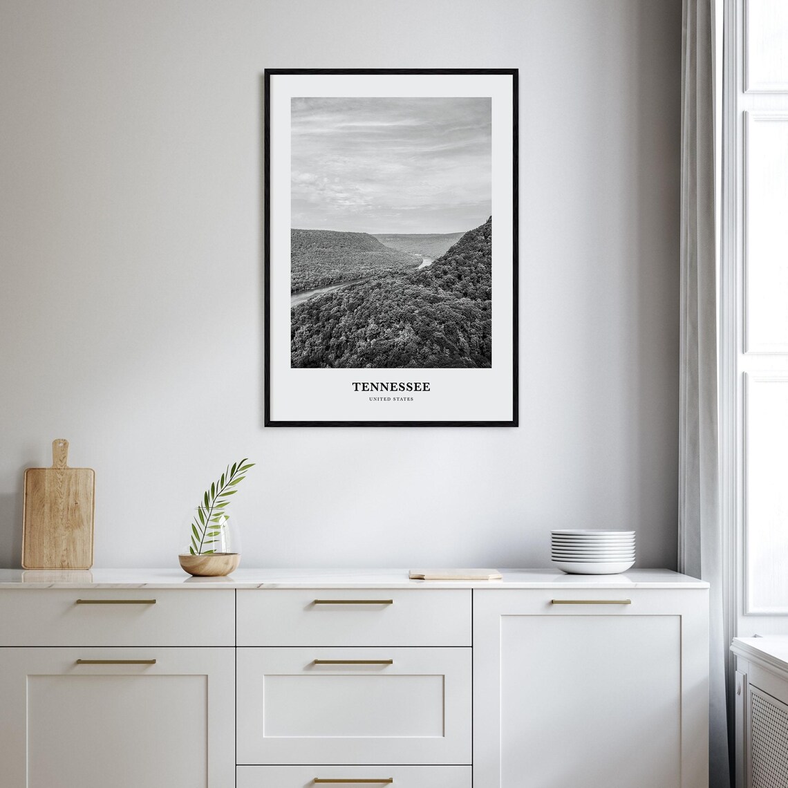 Tennessee Wall Art Tennessee Wall Decor Tennessee Poster Tennessee Home Decor Tennessee Travel Gift Tennessee Travel Print - Image 2