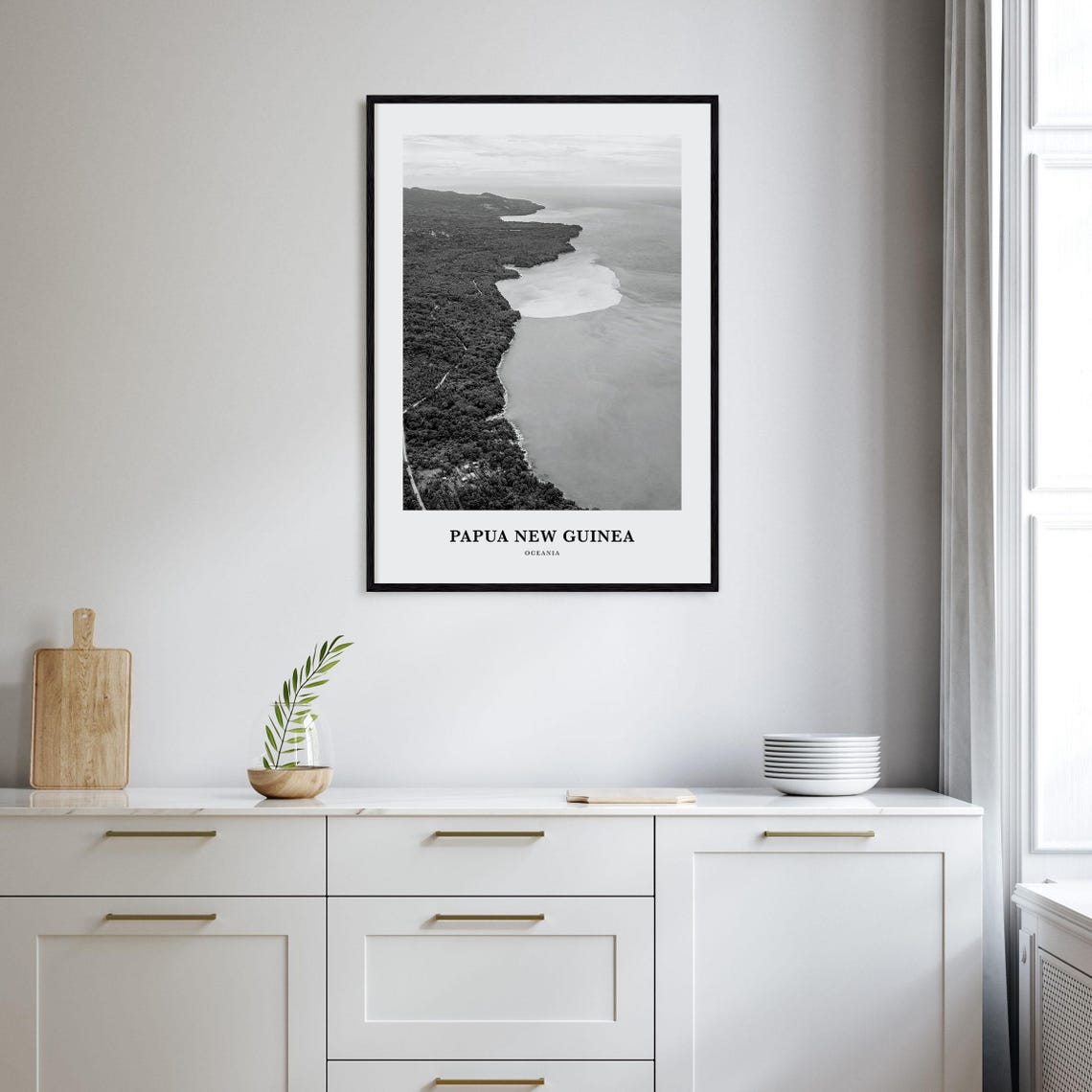 Papua New Guinea Wall Art Papua New Guinea Wall Decor Papua New Guinea Poster Papua New Guinea Home Decor Papua New Guinea Travel Gift - Image 2