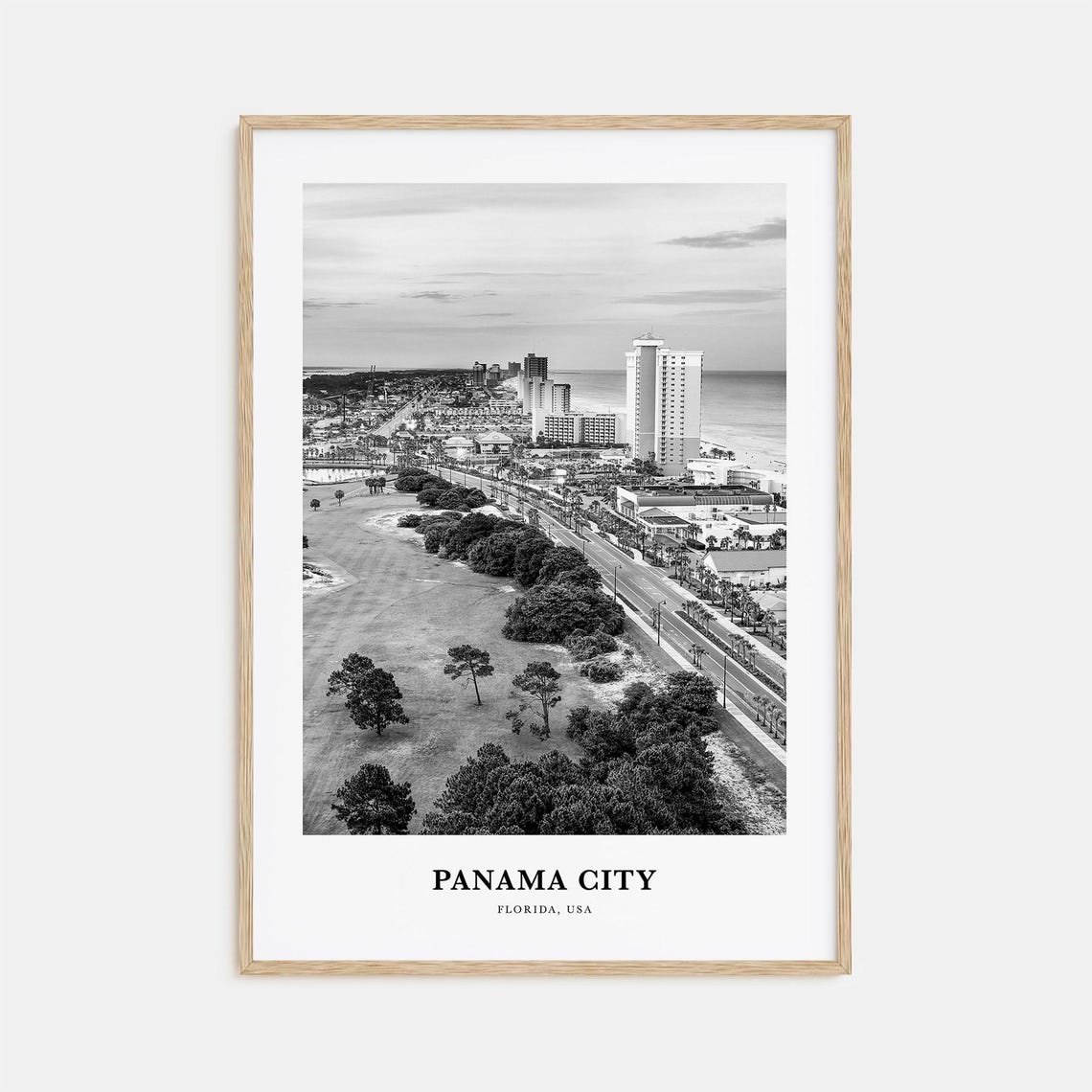 Panama City Wall Art Florida Panama City Wall Decor Panama City Poster Panama City Home Decor Panama City Travel Gift Panama City