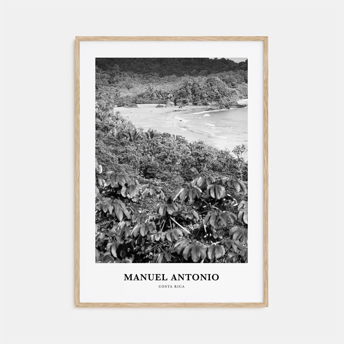 Manuel Antonio Costa Rica Jungle Beach Paradise Scenic View Poster