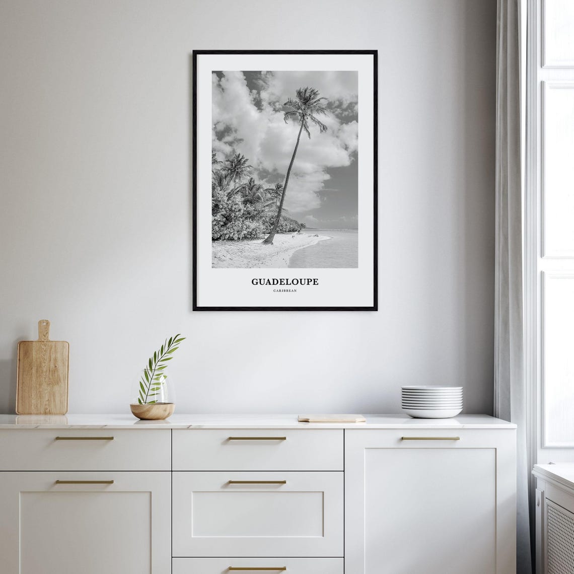 Guadeloupe Wall Art Guadeloupe Wall Decor Guadeloupe Poster Guadeloupe Home Decor Guadeloupe Travel Gift Guadeloupe Travel Print - Image 2