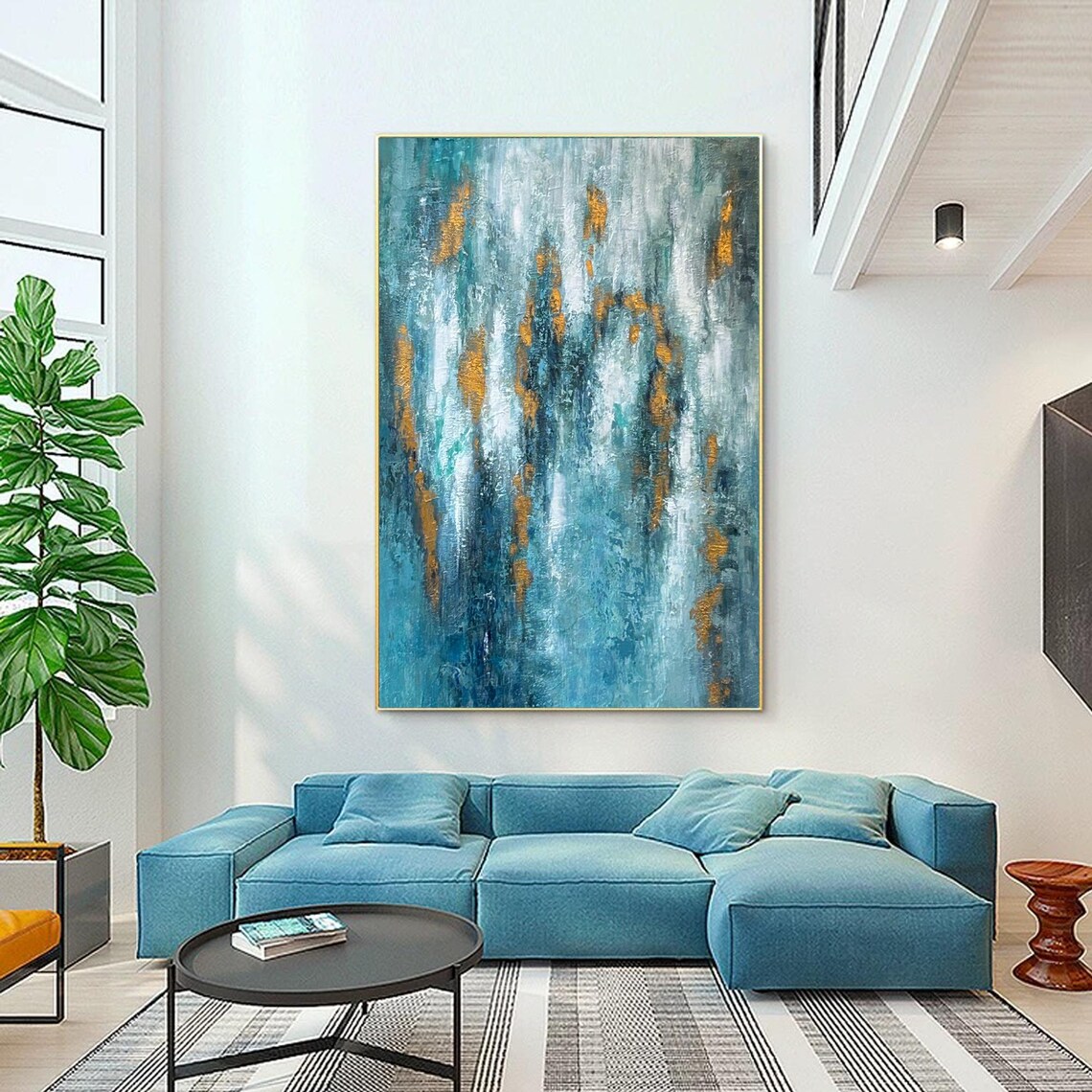 Original Abstract Painting, Modern Textured Artwork - Image 3