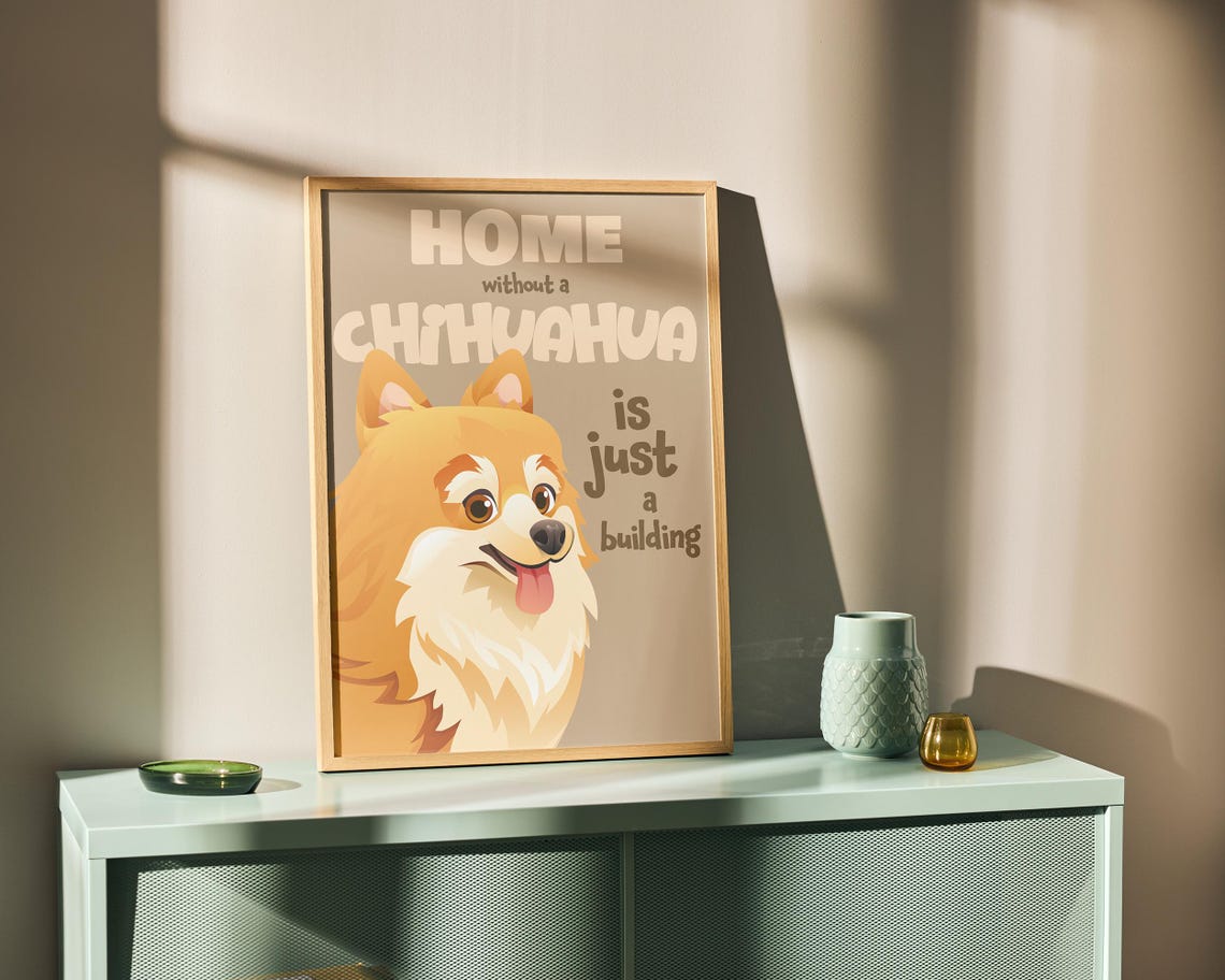Chihuahua Art Print, Dog Lover Gift - Image 2