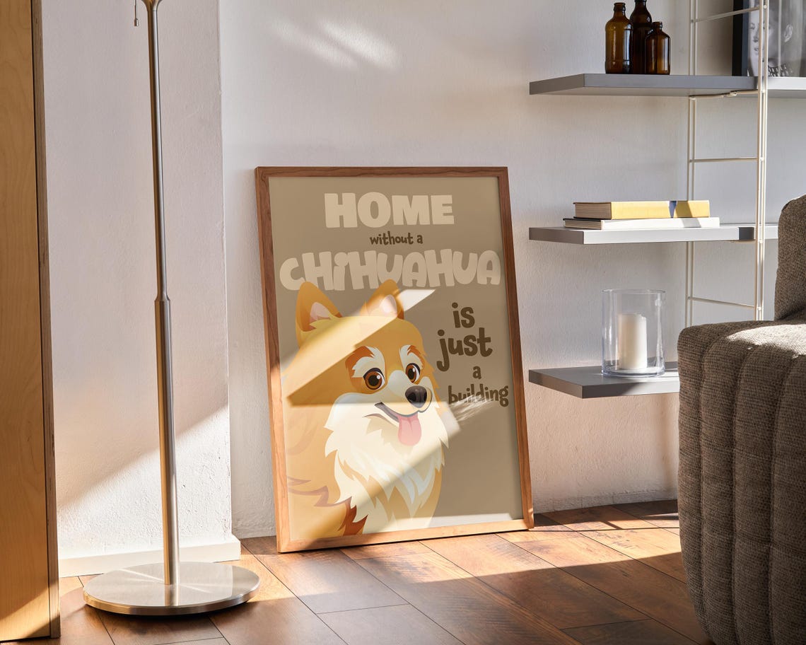 Chihuahua Art Print, Dog Lover Gift - Image 3
