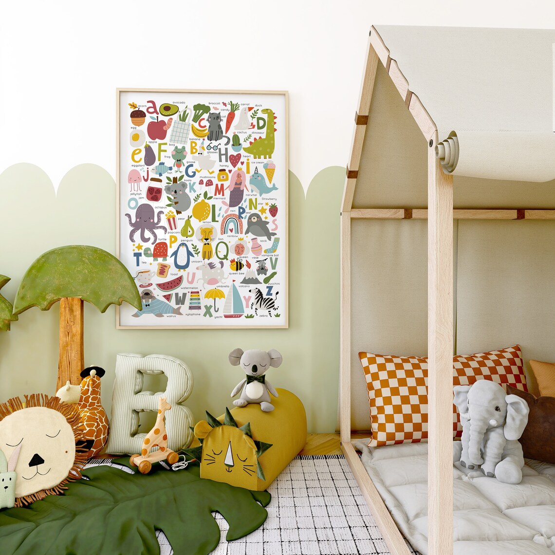 Alphabet Letters Print, Nursery and Kids Room - Image 3
