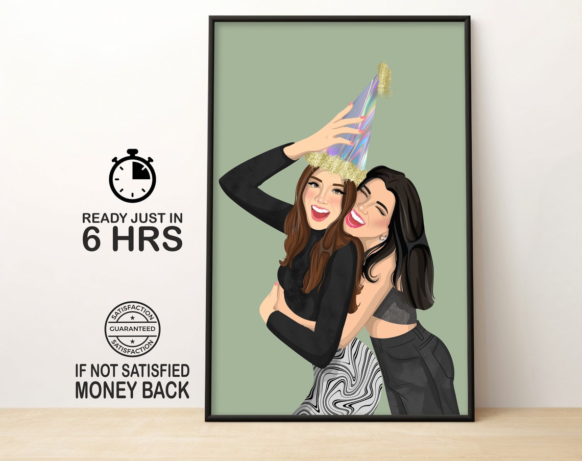 Custom Minimalist Portrait Faceless Illustration Asap Faceless Art Art Profile Picture Personalized Gift