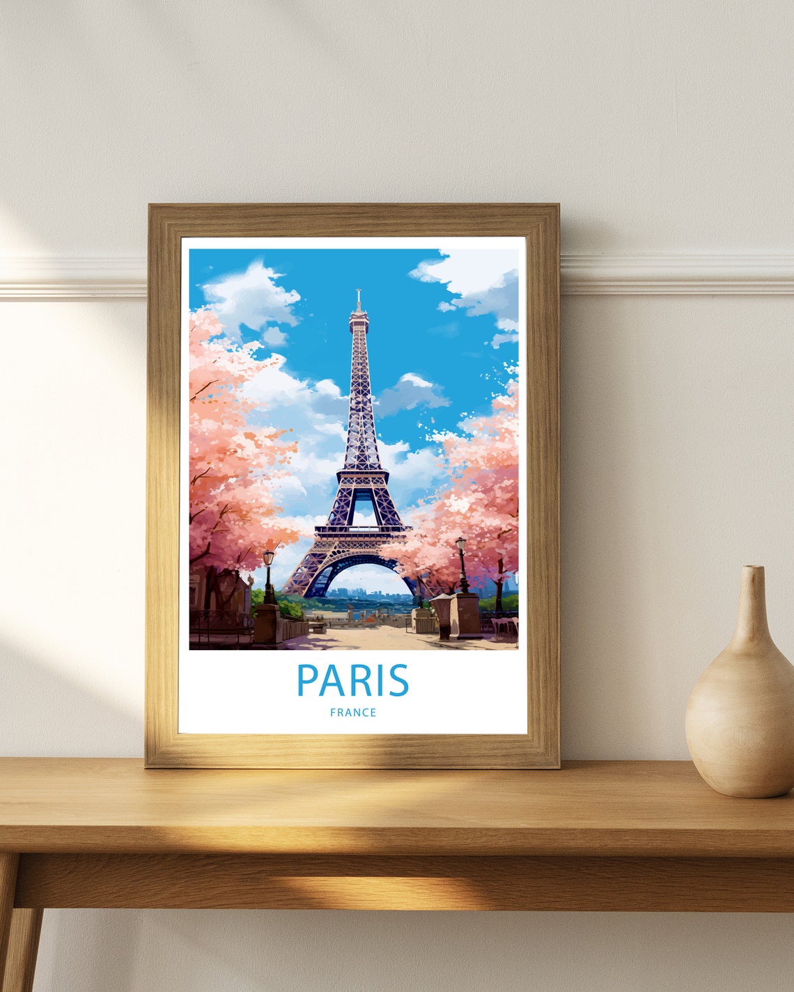 Paris Print Paris France Poster Home Dcor Paris France Wall Art Paris France Decor Poster Paris France Travel Wall Decor Paris Art Poster - Image 3