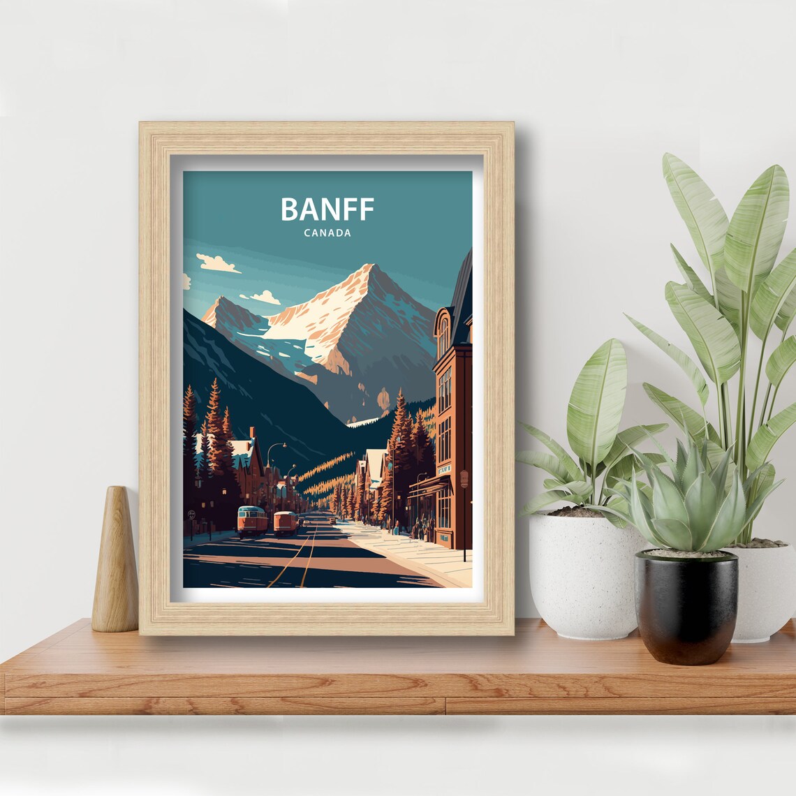 Banff National Park, Canadian Rockies Travel Poster - Image 5
