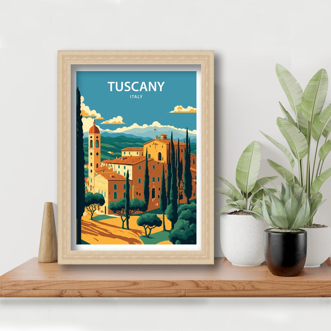 Tuscany Art Print Tuscany Print Italy Wall Art Italy Poster Tuscany Poster Tuscany Wall Art Travel Print Travel Poster Italy - Image 5