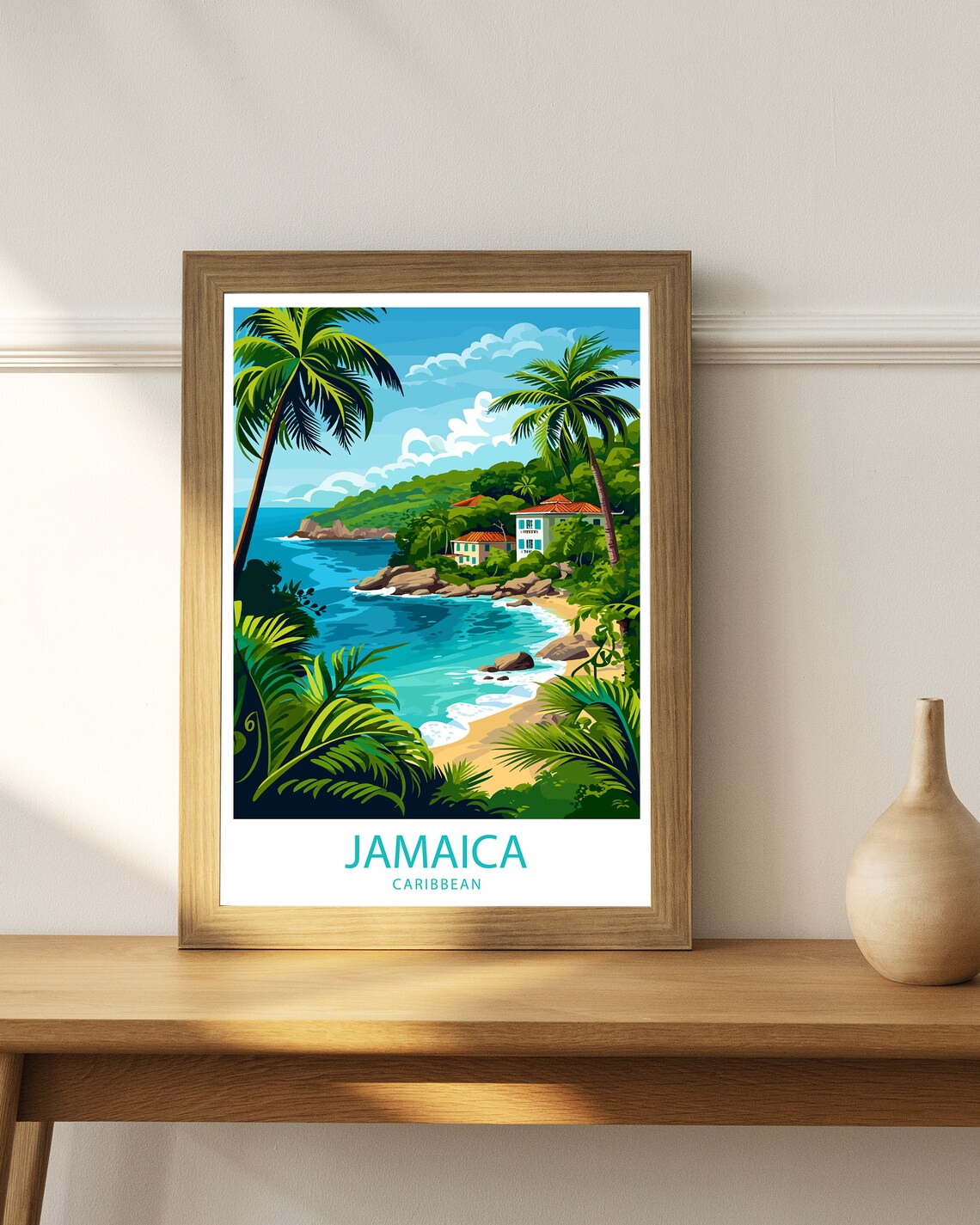 Jamaica Caribbean Travel Lover Travel Poster - Image 3