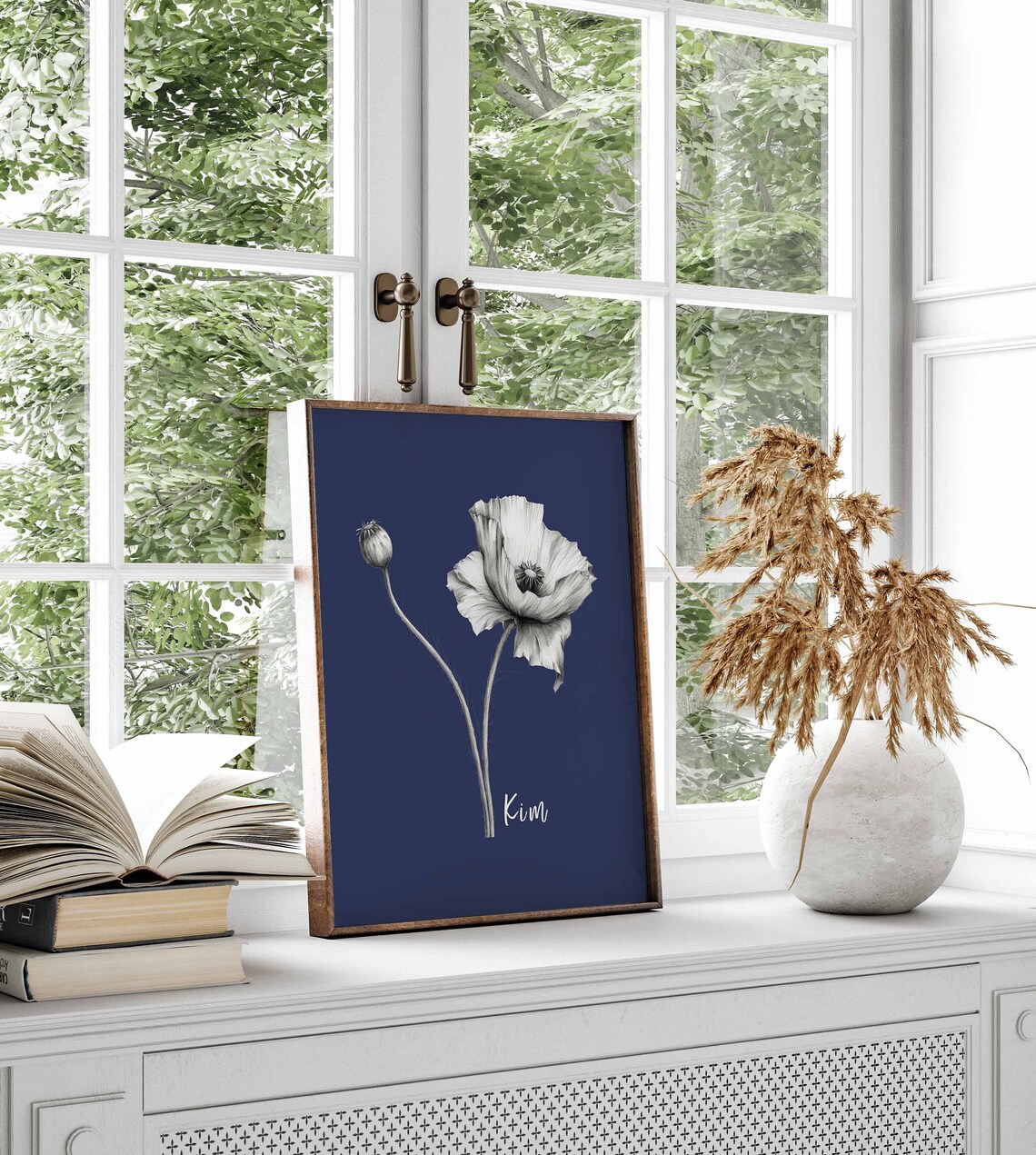 Birth Month Flower Custom Family Botanical Art Print - Image 2