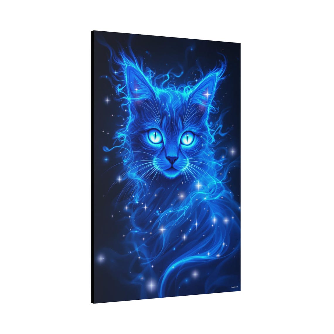 Enchanted Cat - Whimsical Art Print - Image 2