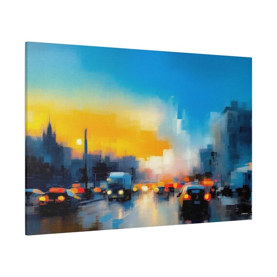 Morning Commute Wall Art Matte Nature Decor For Home Ideal For Housewarming Birthdays Or Holidays Scenic Art Print Home