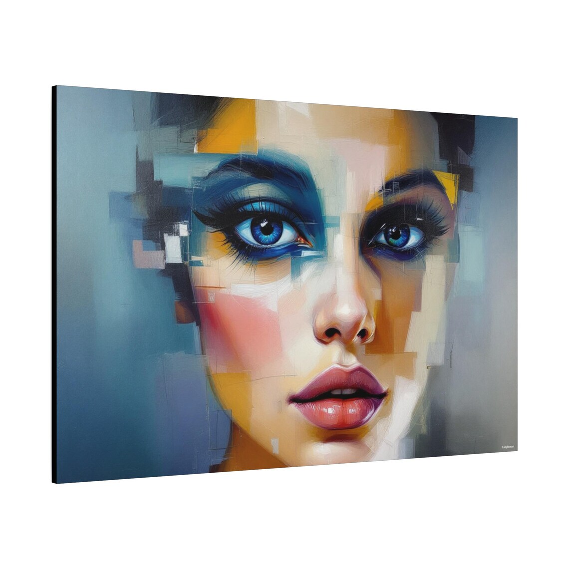 Face Of The Unseen - Abstract Art Print - Image 2