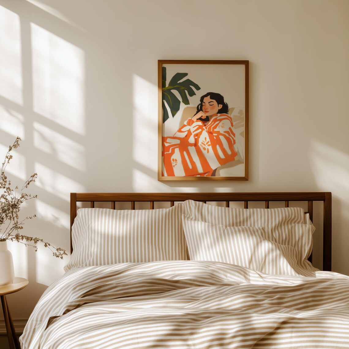 Abstract Woman, Contemporary Minimalist Artwork - Image 2
