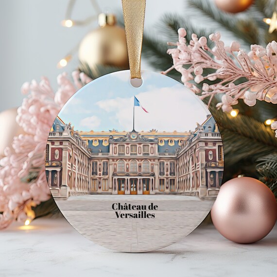 Chateau de Versailles Palace France Travel Souvenir Art Poster