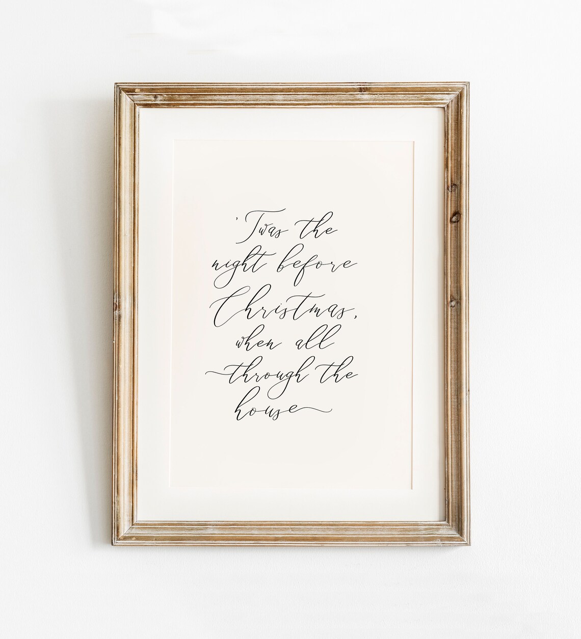 Twas The Night Before Christmas Art Print Set - Image 2