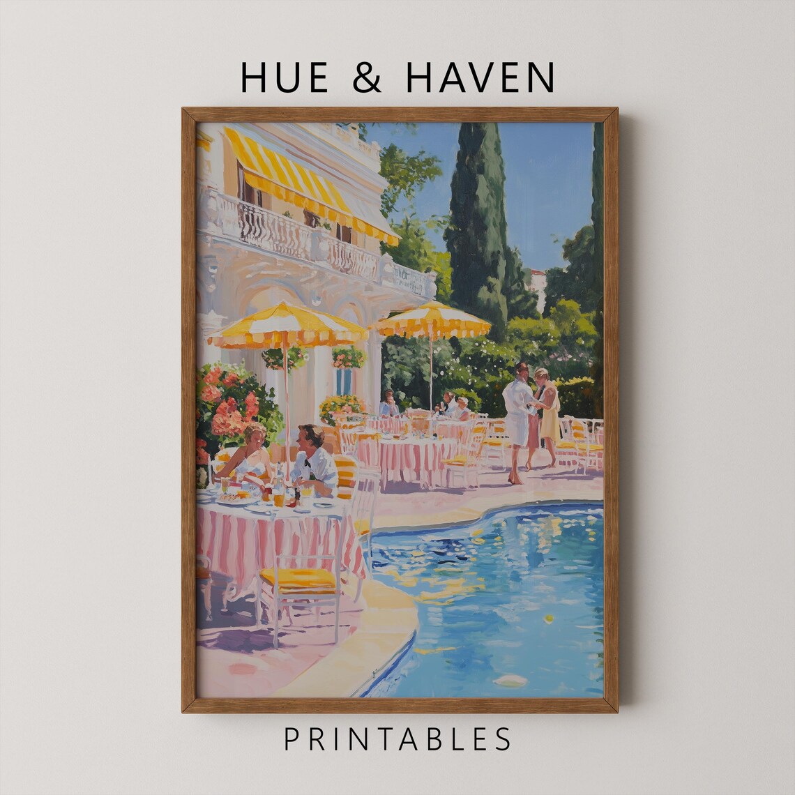 Slim Aarons Palm Springs Poolside Art Print