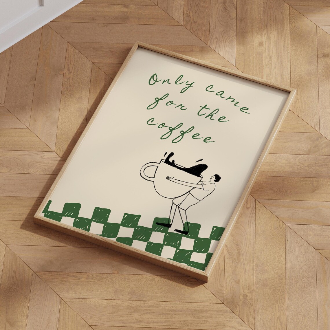 Coffee Station Poster, Coffee Lover Kitchen Decor