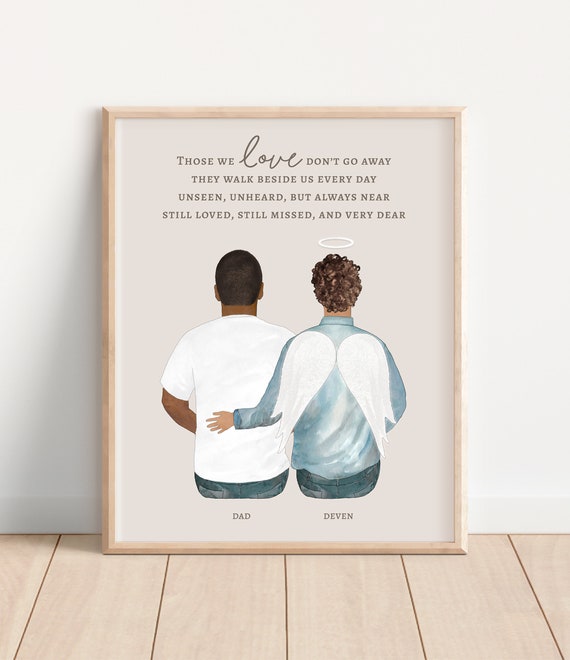 Loss Of Son Memorial Gift Loss Of Child Personalized Memorial Gift In Loving Memory Son In Heaven Memorial Gift Idea Parent Grief Gift