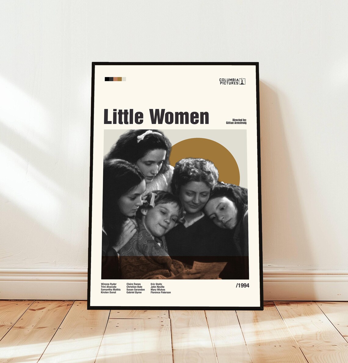 Little Women 1994 Minimalist Movie Poster Gillian Armstrong Art