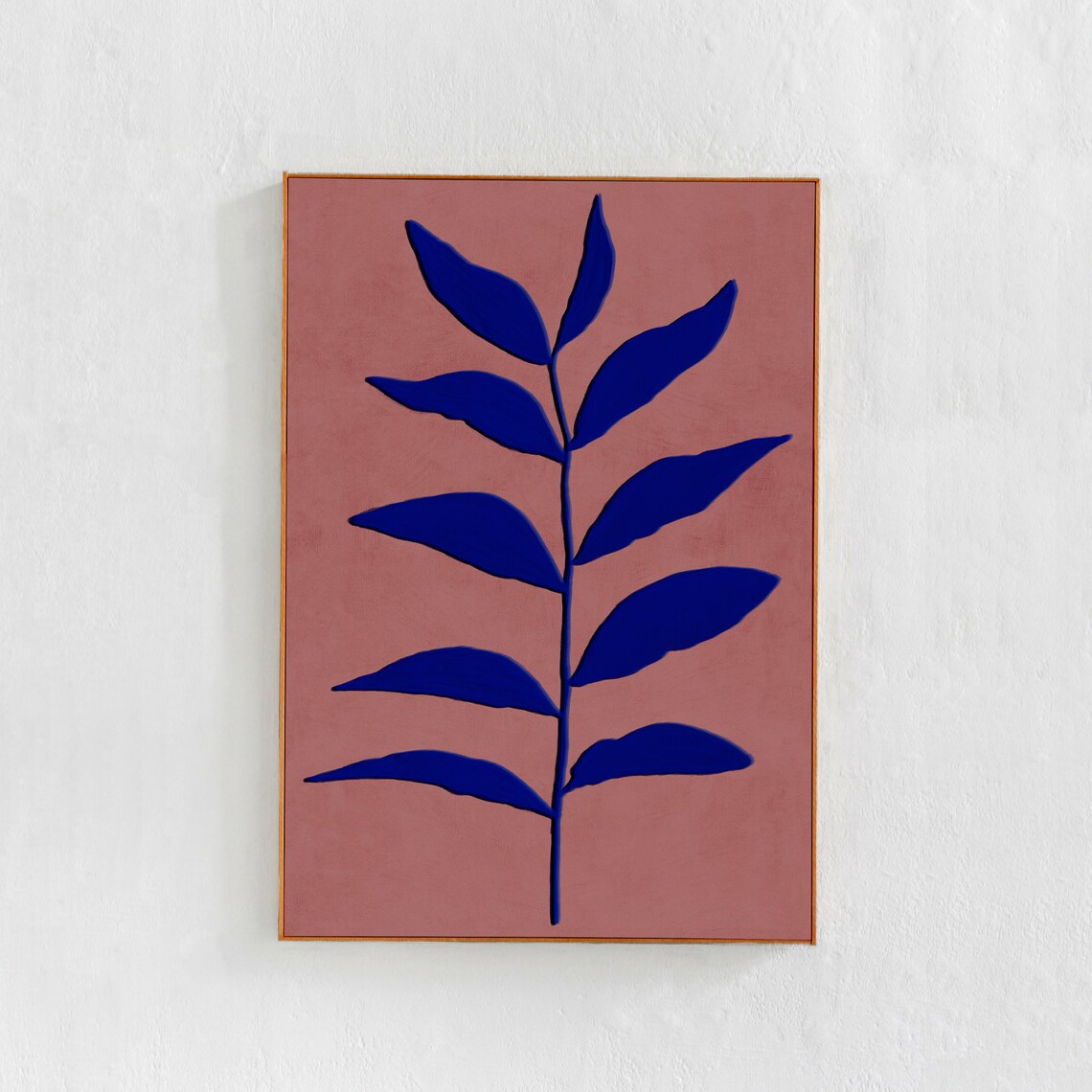 Abstract Botanical Poster Print, Scandi Modern Decor - Image 3