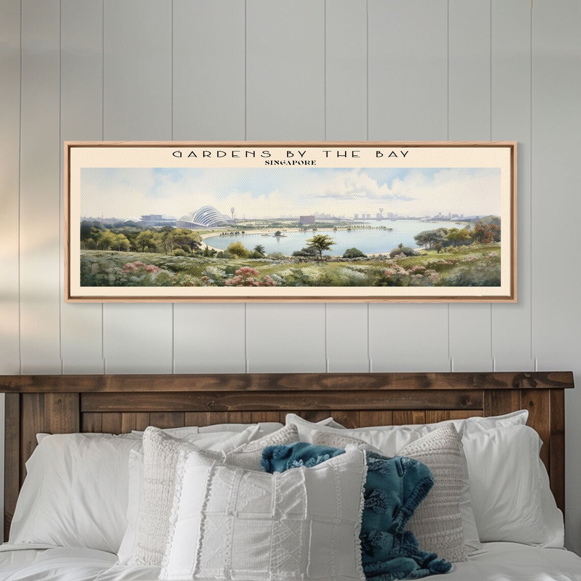 Gardens By The Bay Singapore, Panoramic Travel Poster - Image 2