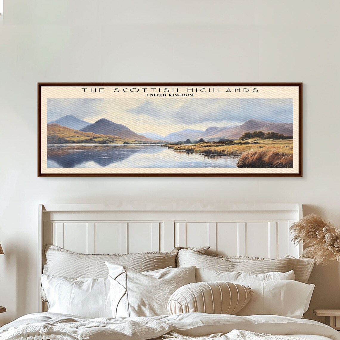 Scottish Highlands Retro Travel Poster, Vintage Style - Image 5