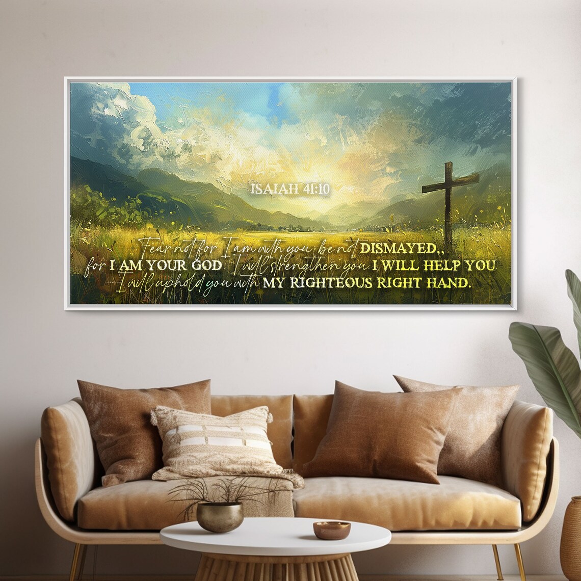 Isaiah 41:10 Fear Not Scripture Wall Art Print - Image 5