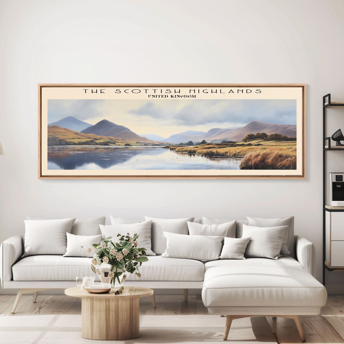 Scottish Highlands Retro Travel Poster, Vintage Style - Image 6